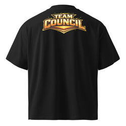 KCannonBoxing Unisex organic oversized high neck t-shirt